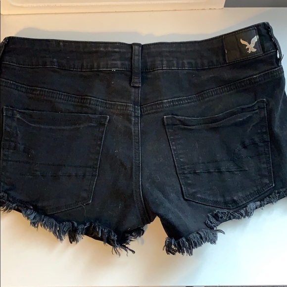 Women’s black American eagle shorts! - Picture 2 of 2